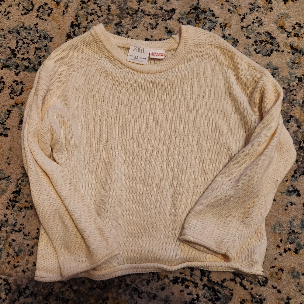Zara Cream Sweater